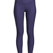 Legginsy damskie z wysoką talią Casall Overlap High Waist Tights fioletowy
