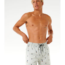 Boardshorty surfingowe męskie RIP CURL Hula Breach Volley białe - Adventure Sports
