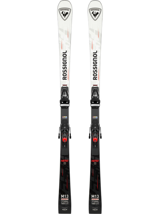 Narty ROSSIGNOL HERO MASTER ST R22 + wiązania LOOK SPX15 Rockerace
