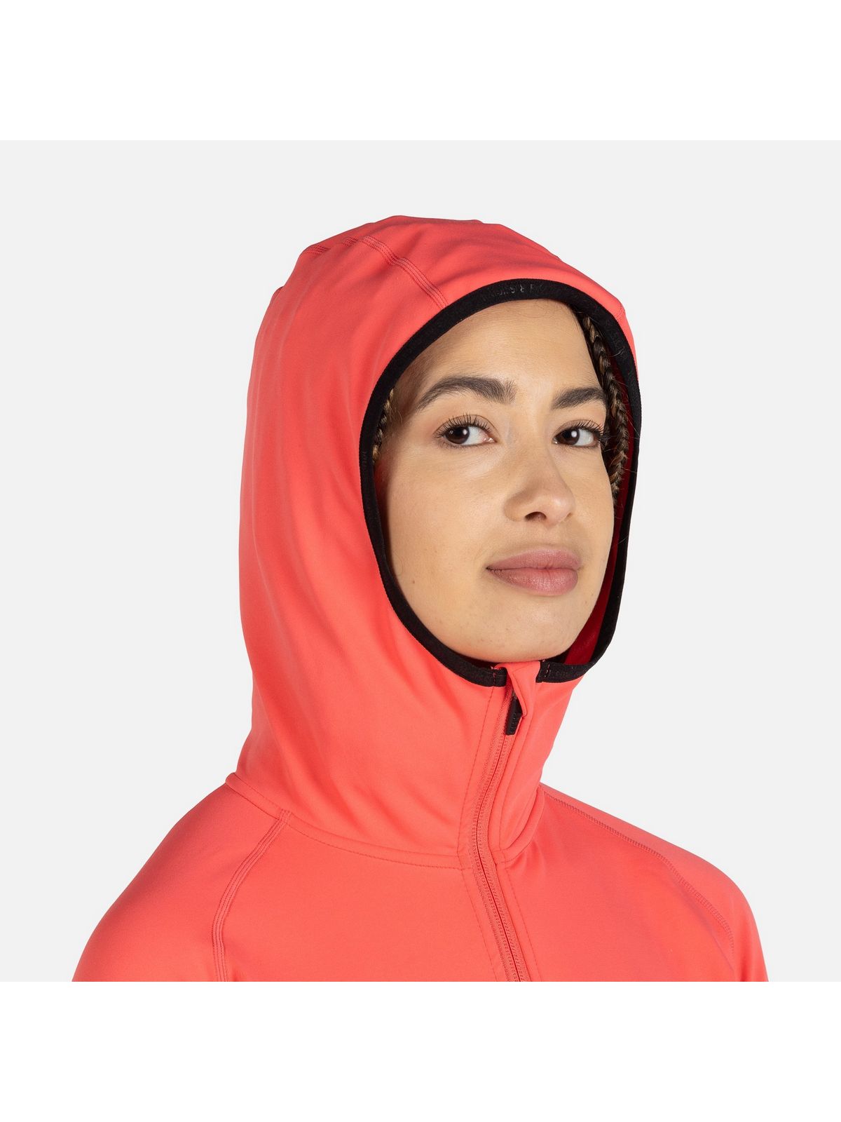 Bluza damska ROSSIGNOL W Mid Layer Thin Fz różowa - Adventure Sports