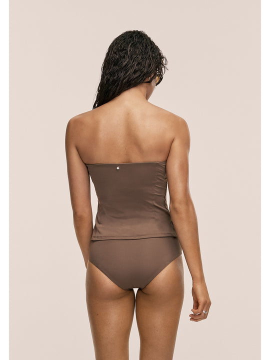 Strój kąpielowy CASALL Tube Bikini Tank Top kolor zielony
