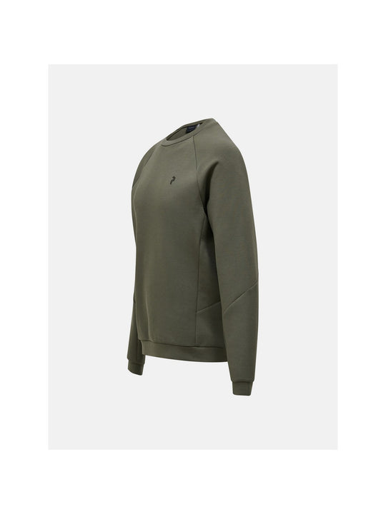 Bluza męska PEAK PERFORMANCE Sportstech Crew zielona
