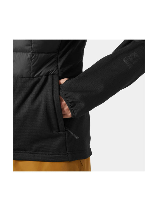 Kurtka narciarska damska HELLY HANSEN W RIDGE HYBRID INSULATOR czarna
