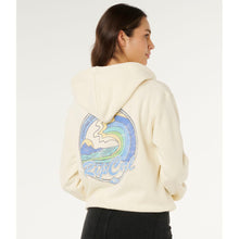 Bluza damska RIP CURL Lay Day Relaxed Zip Through beżowa
