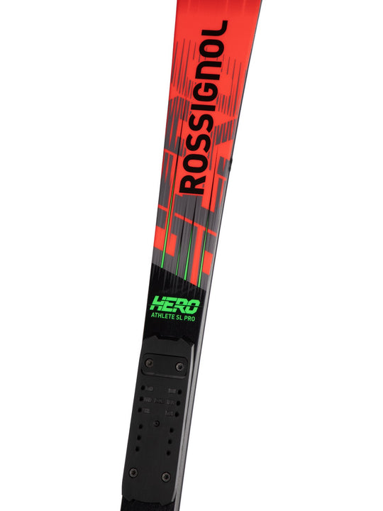 Narty ROSSIGNOL HERO SL PRO 128-149 R21 + wiązania LOOK SPX 11

