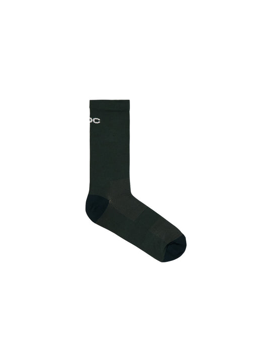 Skarpety rowerowe POC Cadence Road Long Sock zielone
