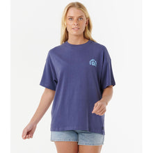 Koszulka RIP CURL LUXE SURF HERITAGE TEE granatowa
