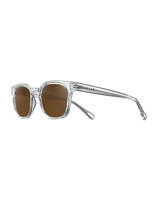 Okulary przeciwsłoneczne SOLAR Johnnie - cat.3 Polarized - Glossy Transparent
