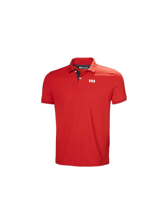 Koszulka HELLY HANSEN OCEAN POLO 2.0 czerwony - Adventure Sports
