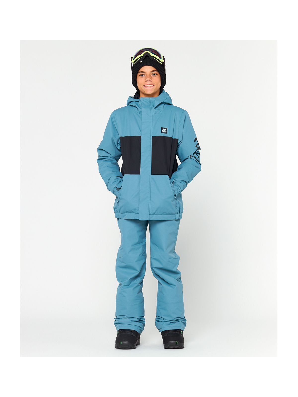 Spodnie narciarskie RIP CURL ANTI SERIES OLLY PANT 10K KIDS niebieskie