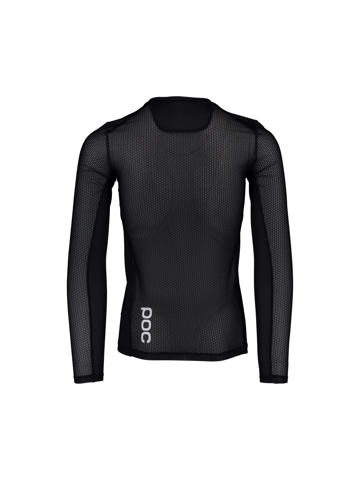 Koszulka rowerowa POC Essential Layer LS - czarny