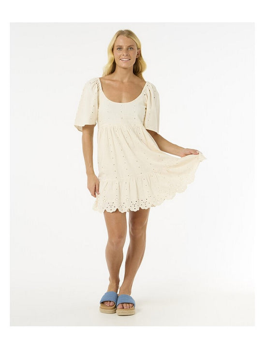 Sukienka letnia RIP CURL San Carlos La Joya S/S Mini biała
