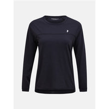 Koszulka damska rowerowa PEAK PERFORMANCE W Trail Wool Blend LS czarna
