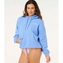 Bluza damska RIP CURL Surf Puff Heritage Hood P/P niebieska
