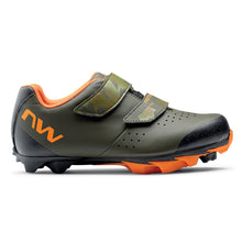 Buty rowerowe NORTHWAVE Origin Junior zielony/pomarańczowy - Adventure Sports
