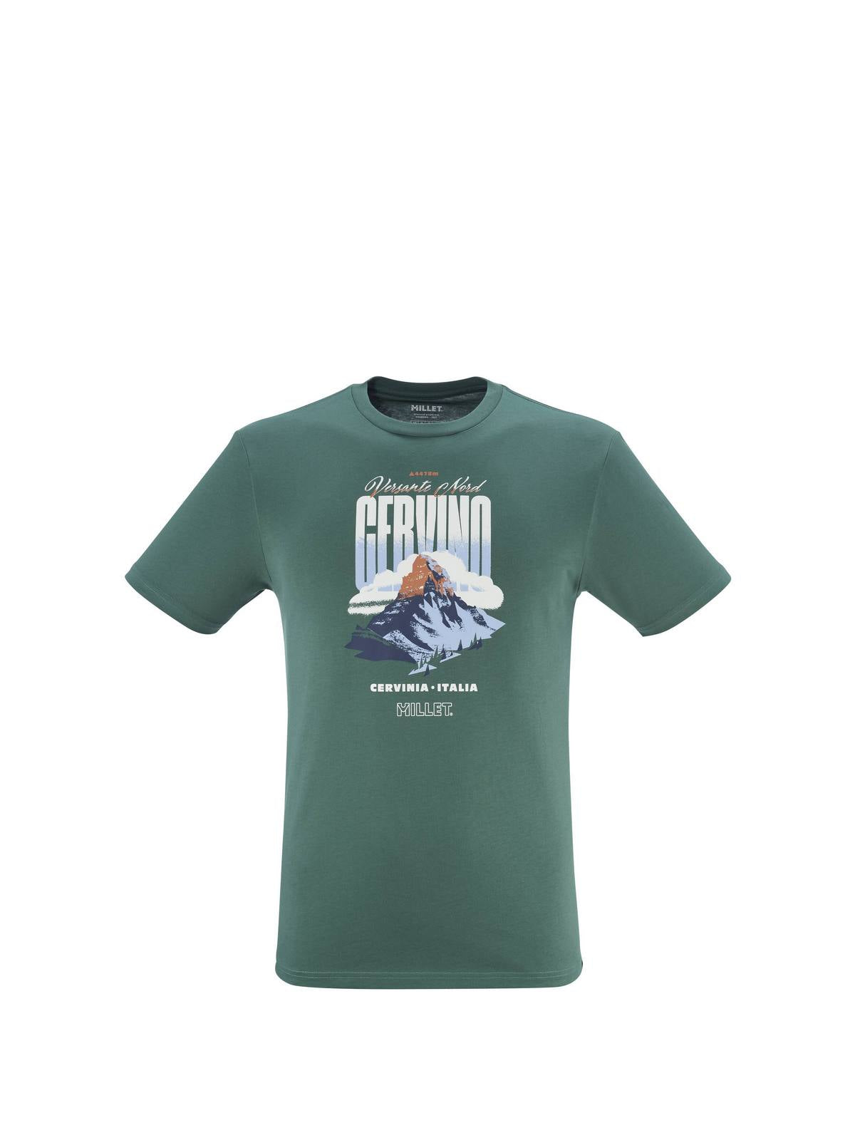 Koszulka MILLET CIMAISUMMIT TS SS M zielony - Adventure Sports