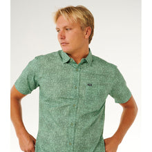Koszula męska RIP CURL Hypno Micro S/S Shirt zielona
