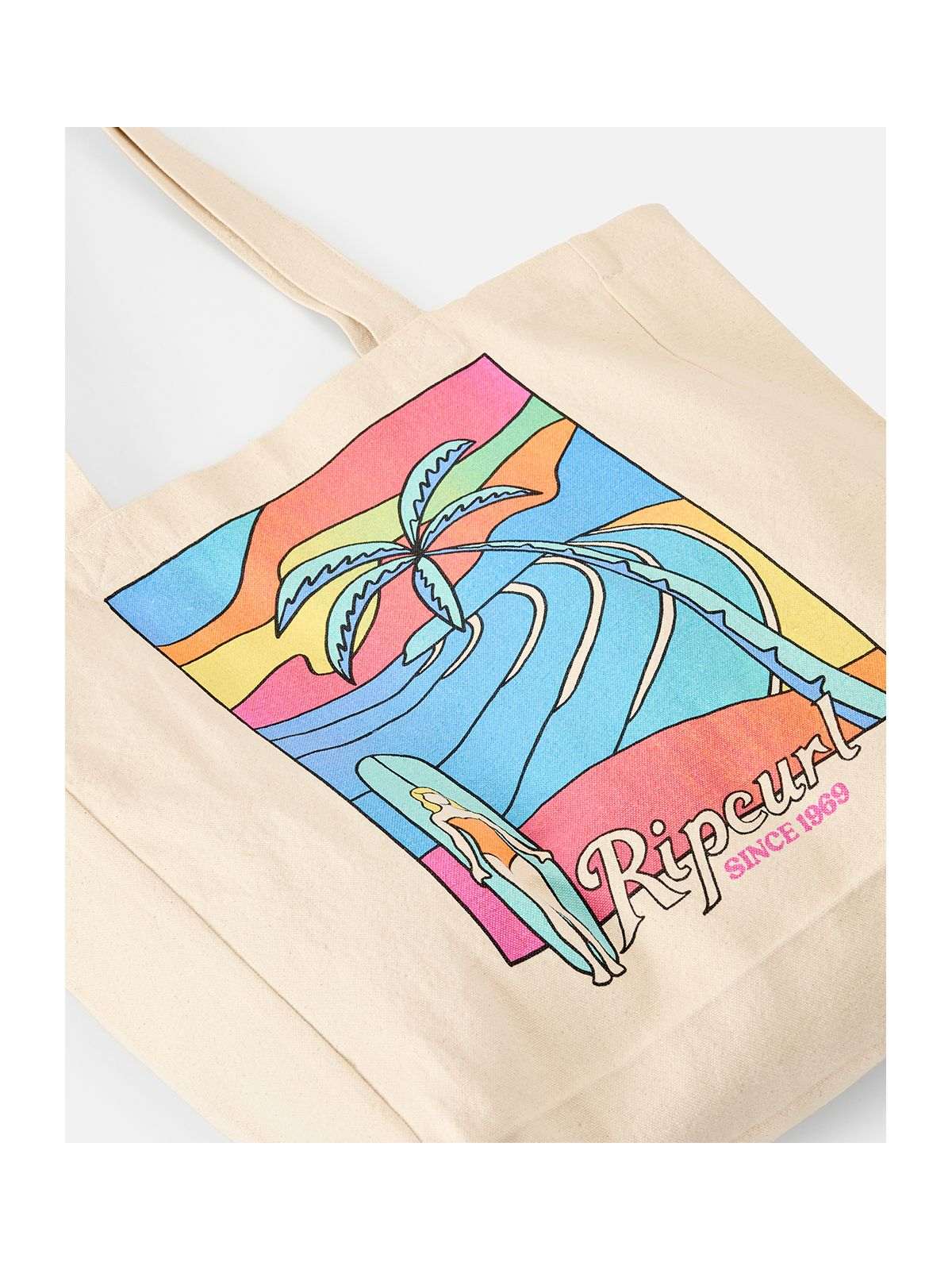 Torebka damska RIP CURL Custom Desto 20L Tote beżowa