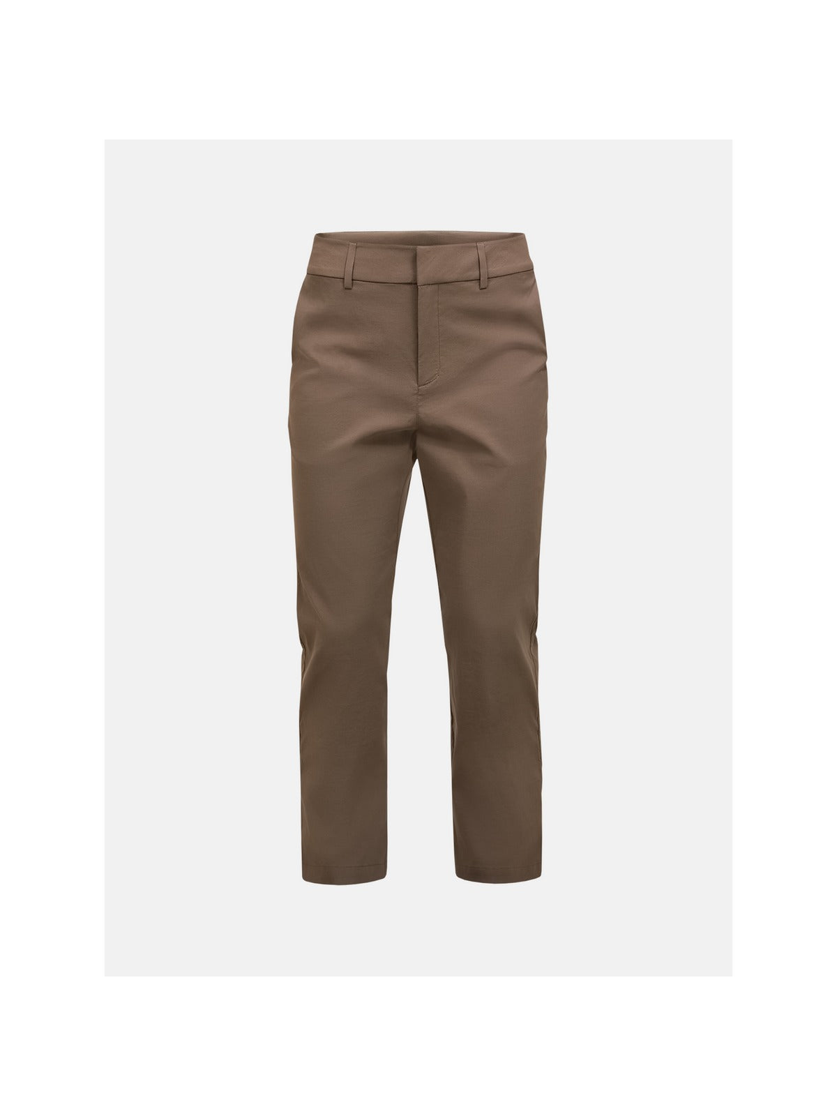 Spodnie damskie PEAK PERFORMANCE W Player Flared Pants kolor brązowy