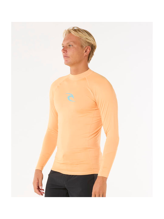 Lycra RIP CURL Waves Upf Perf L/S pomarańczowy
