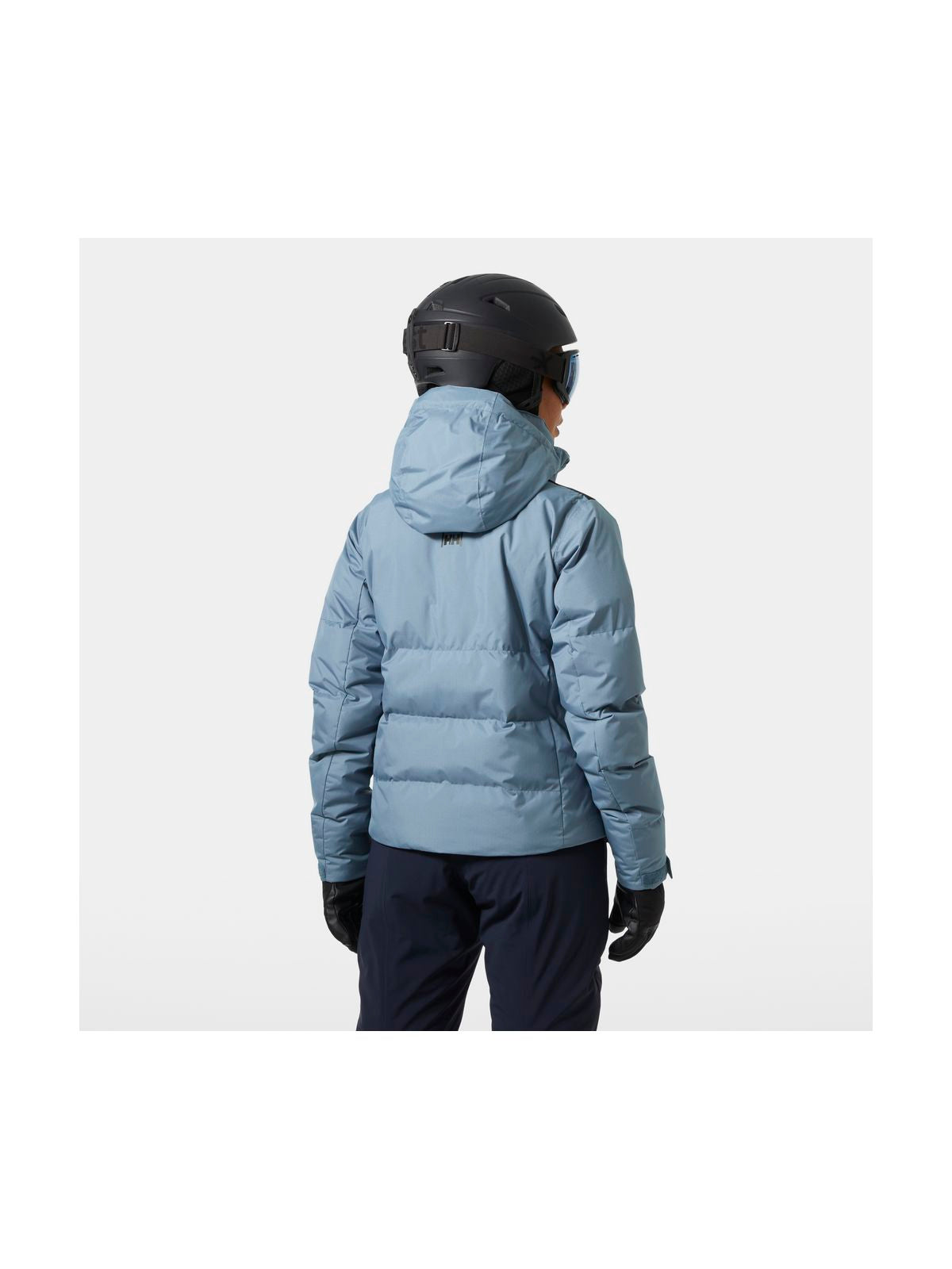 Kurtka narciarska damska HELLY HANSEN W KVITFJELL RACE PUFFY JACKET granatowa