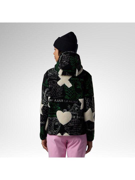 Bluza damska ROSSIGNOL W Jcc Fleece Anorak czarna
