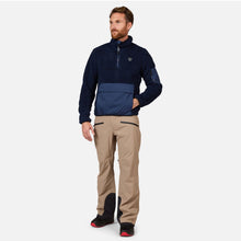 Bluza polarowa męska Rossignol Fleece Anorak granatowy - Adventure Sports
