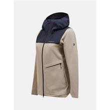 Kurtka z membraną damska Peak Performance W Commuter Hipe Jacket beżowy - Adventure Sports
