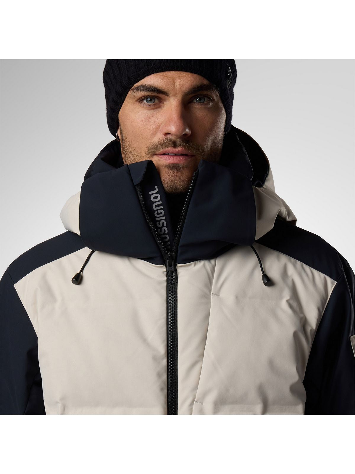 Kurtka narciarska męska ROSSIGNOL M Snowblaze Down Cb Ski Jacket szara