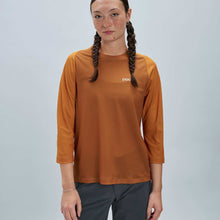 Koszulka rowerowa damska POC W’s Motion Air 3/4 Jersey brązowy - Adventure Sports
