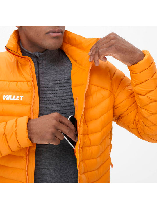 Kurtka MILLET M Kamet Light Down Jkt pomarańczowy
