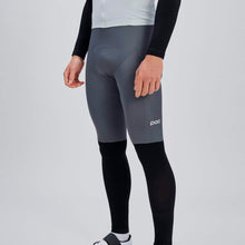 Spodenki rowerowe POC M's Raceday Bib Shorts szare
