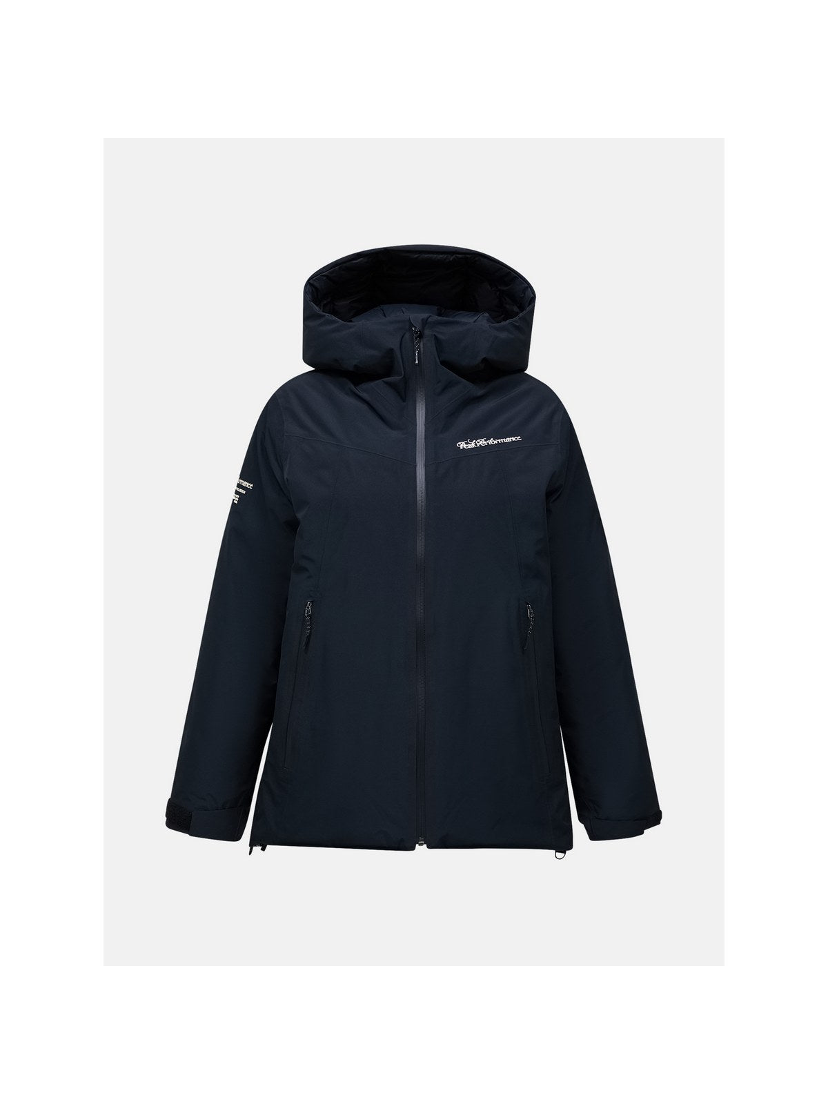 Kurtka narciarska damska PEAK PERFORMANCE 40Y Frost Reversible HIPE 2L Shell Down Jacket czarna