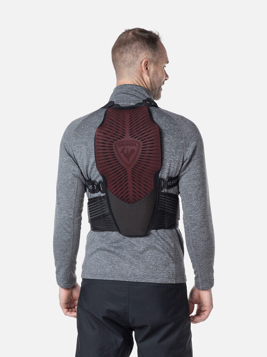 Ochraniacz narciarski ROSSIGNOL FLEXVENT STRAP SR czarny