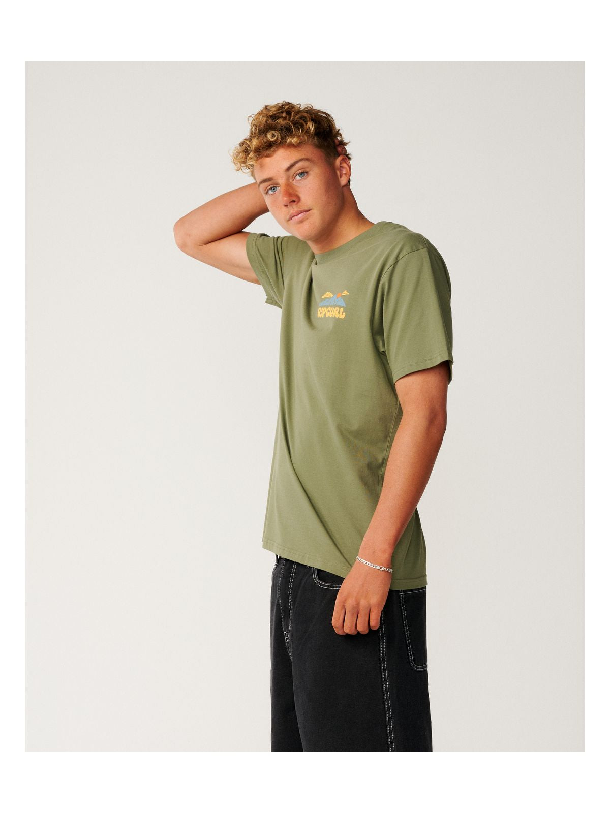 Koszulka męska RIP CURL Surf Trip Tee zielona