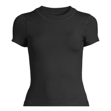 Koszulka damska CASALL Defined Rib Tee kolor czarny
