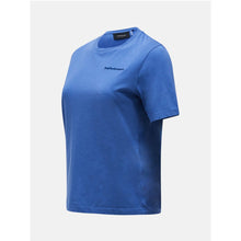 Koszulka damska PEAK PERFORMANCE Original Small Logo Tee niebieska
