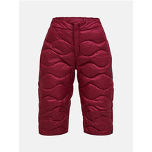 Szorty PEAK PERFORMANCE W Helium Down Shorts bordowy

