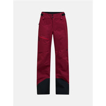 Spodnie PEAK PERFORMANCE W Alpine Gore-Tex 3L Pants bordowy
