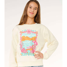 Bluza dziewczęca RIP CURL Sunshine Squad Crew-Girl biała

