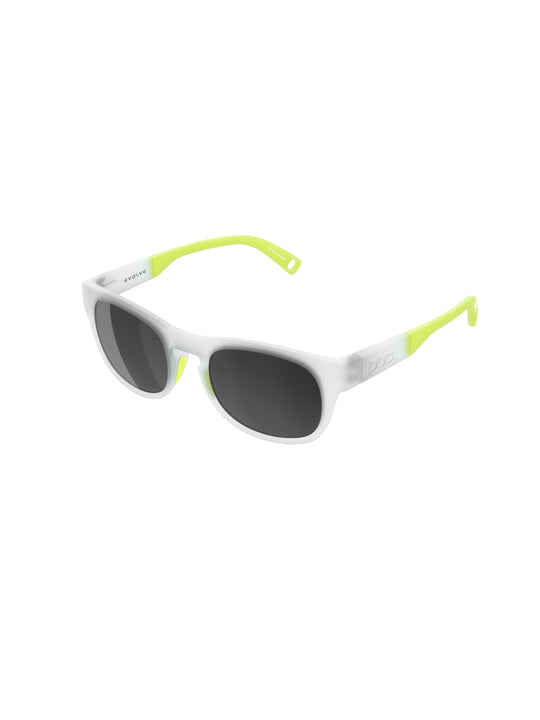 Okulary dla dzieci POC Evolve fluo Limegreen | Clarity Pocito/Sunny Grey cat.3
