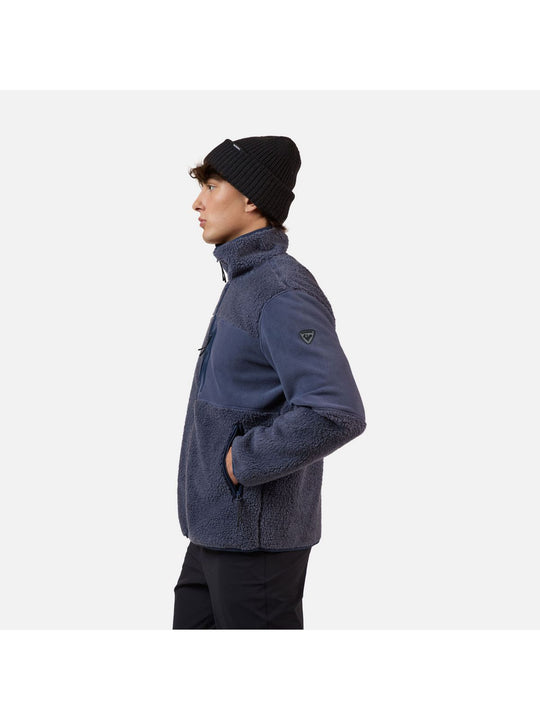 Bluza męska ROSSIGNOL ALLTRACK FZ SHERPA JKT niebieska
