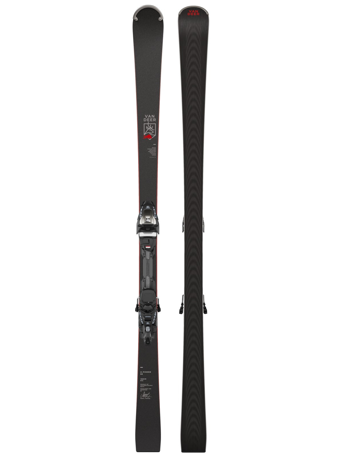 Narty VAN DEER H-POWER 68 FDT black