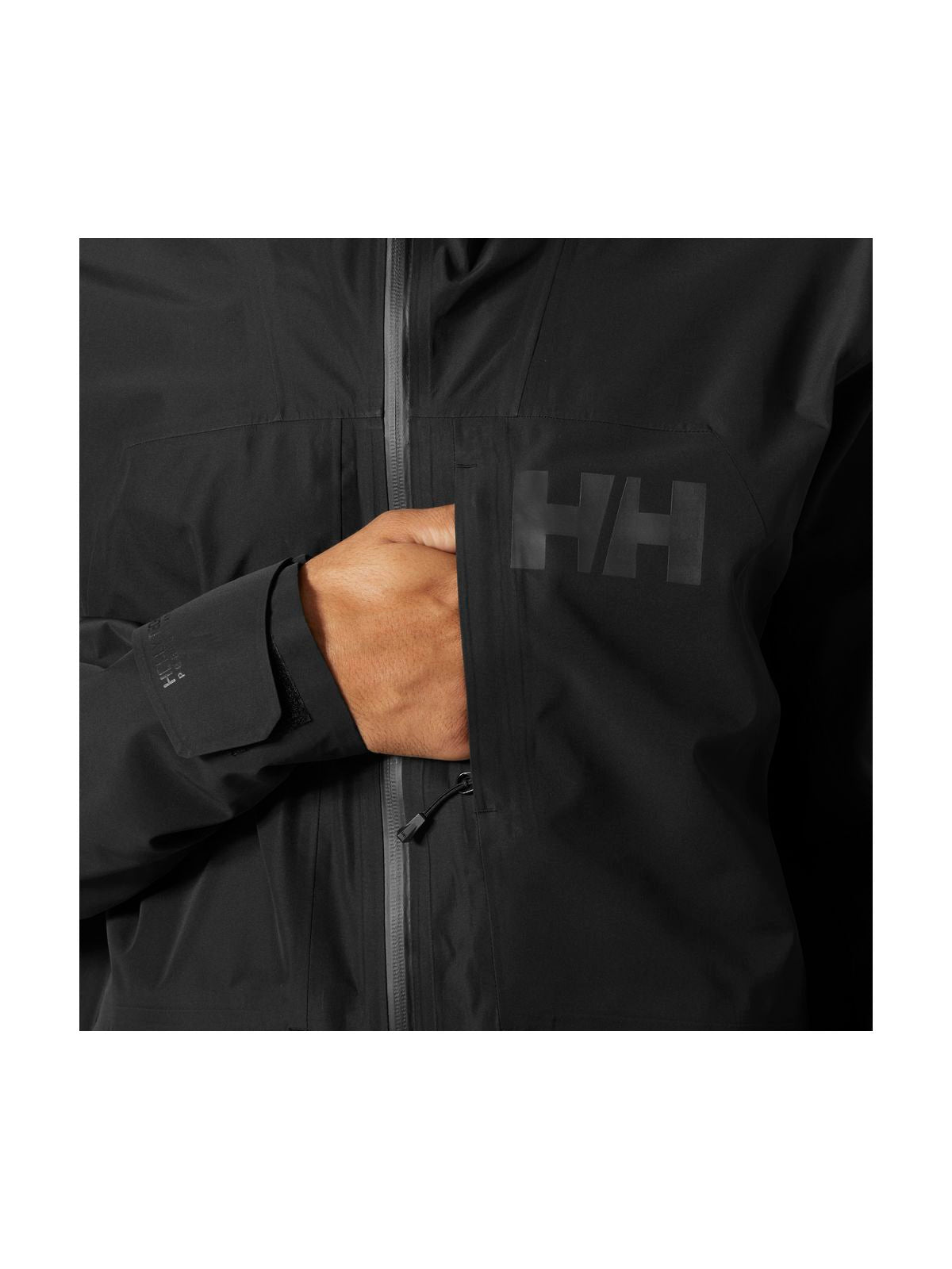 Kurtka narciarska męska HELLY HANSEN EMIKO SHELL JACKET czarna
