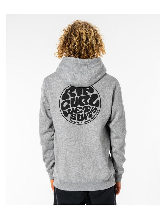 Bluza RIP CURL Wetsuit Icon Hood szary
