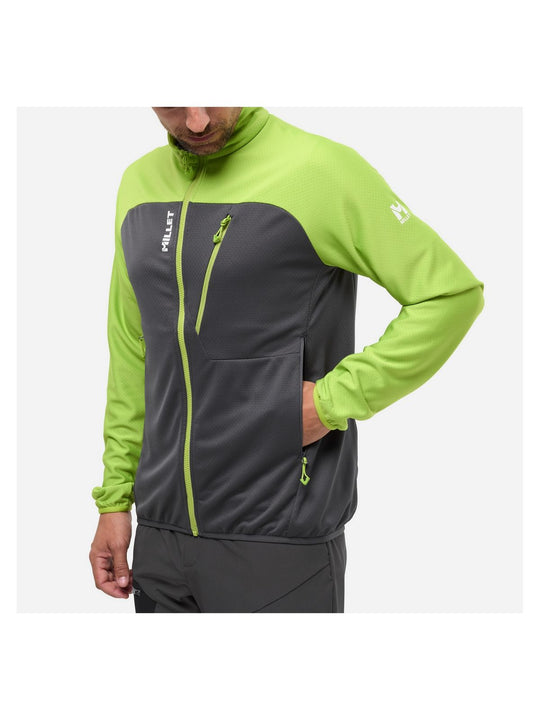 Bluza męska MILLET Lokka Jkt Iii M żółta limonkowa

