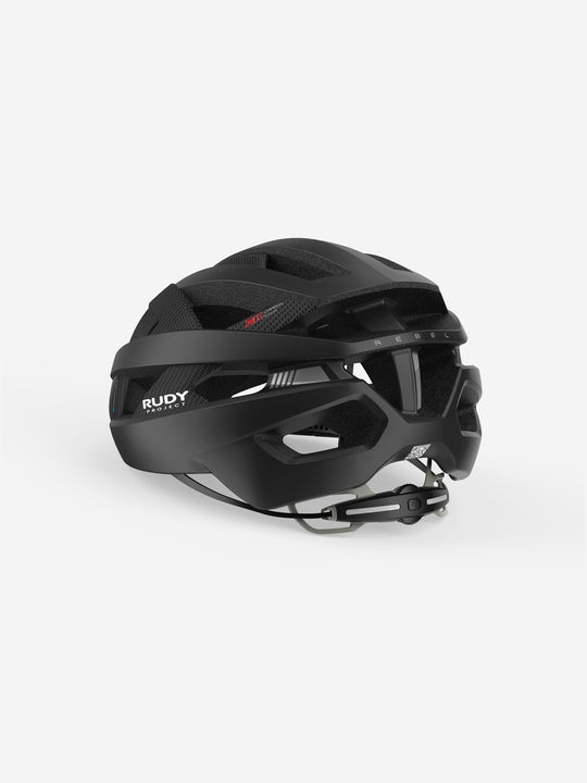 Kask rowerowy RUDY PROJECT Rebel Carbon Black (Matte) - Adventure Sports
