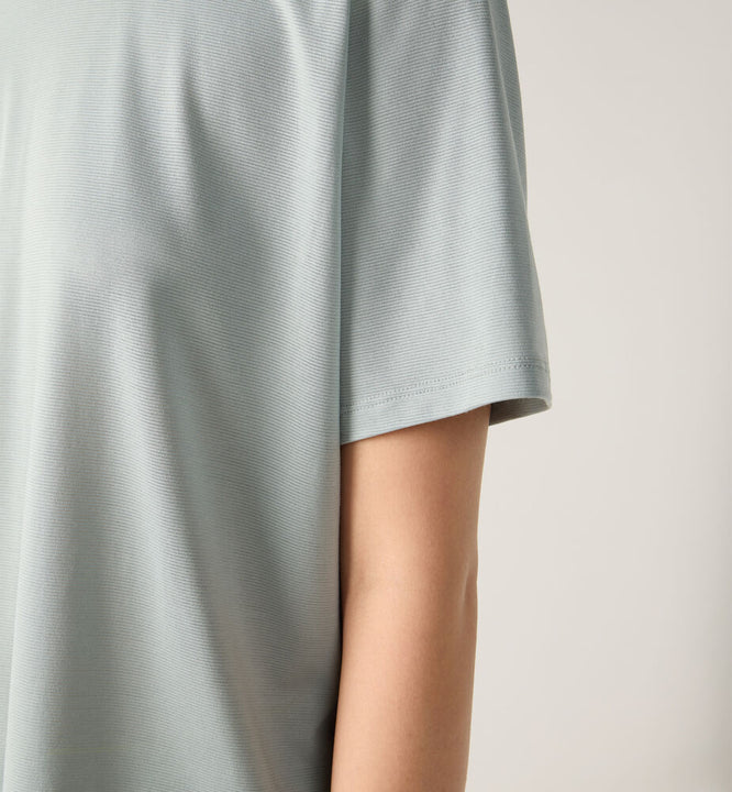 Koszulka HAGLÖFS L.I.M Delta Crop Tee Women dew green melange
