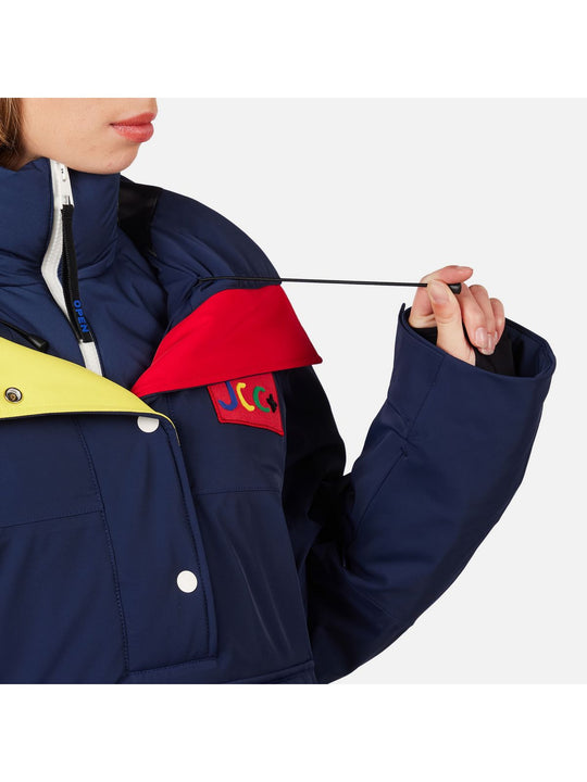 Kurtka narciarska damska ROSSIGNOL W JCC VALTHOR JKT niebieska
