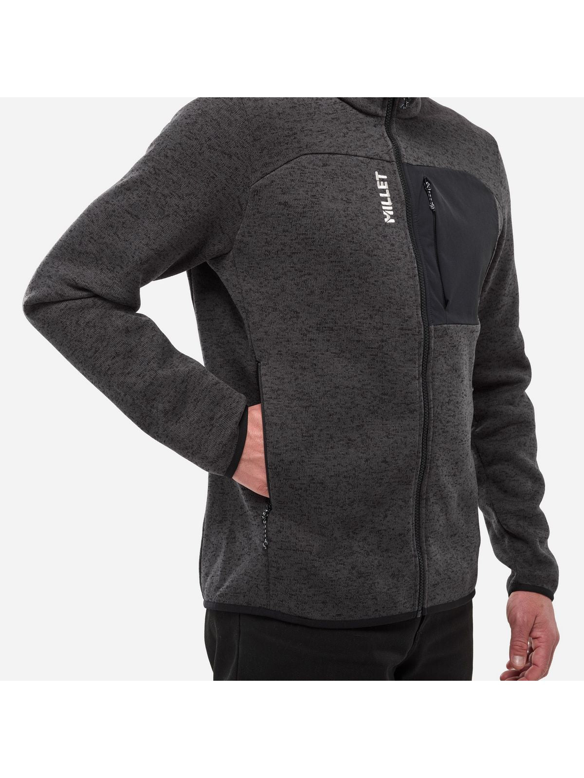 Polar MILLET M CHAMONIX KNIT JKT czarny
